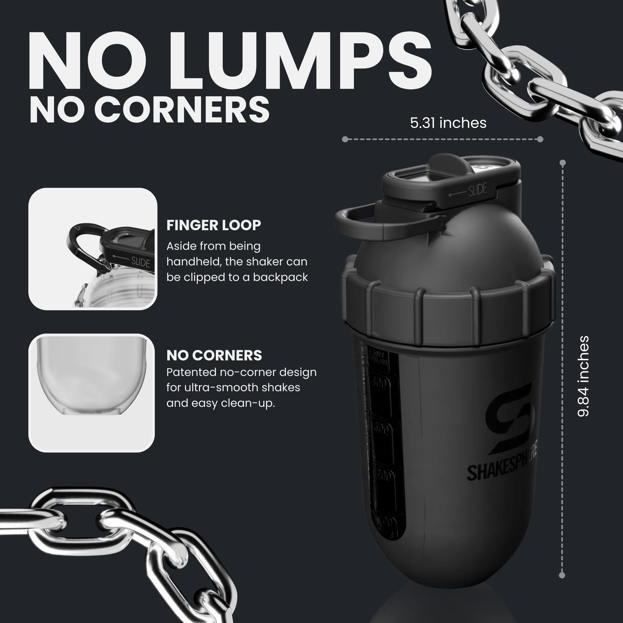 Amazon.co.jp: [シェイクスフィア] タンブラー VIEW マットブラック